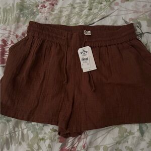NWT Billabong Daytripper Women’s Brown Shorts